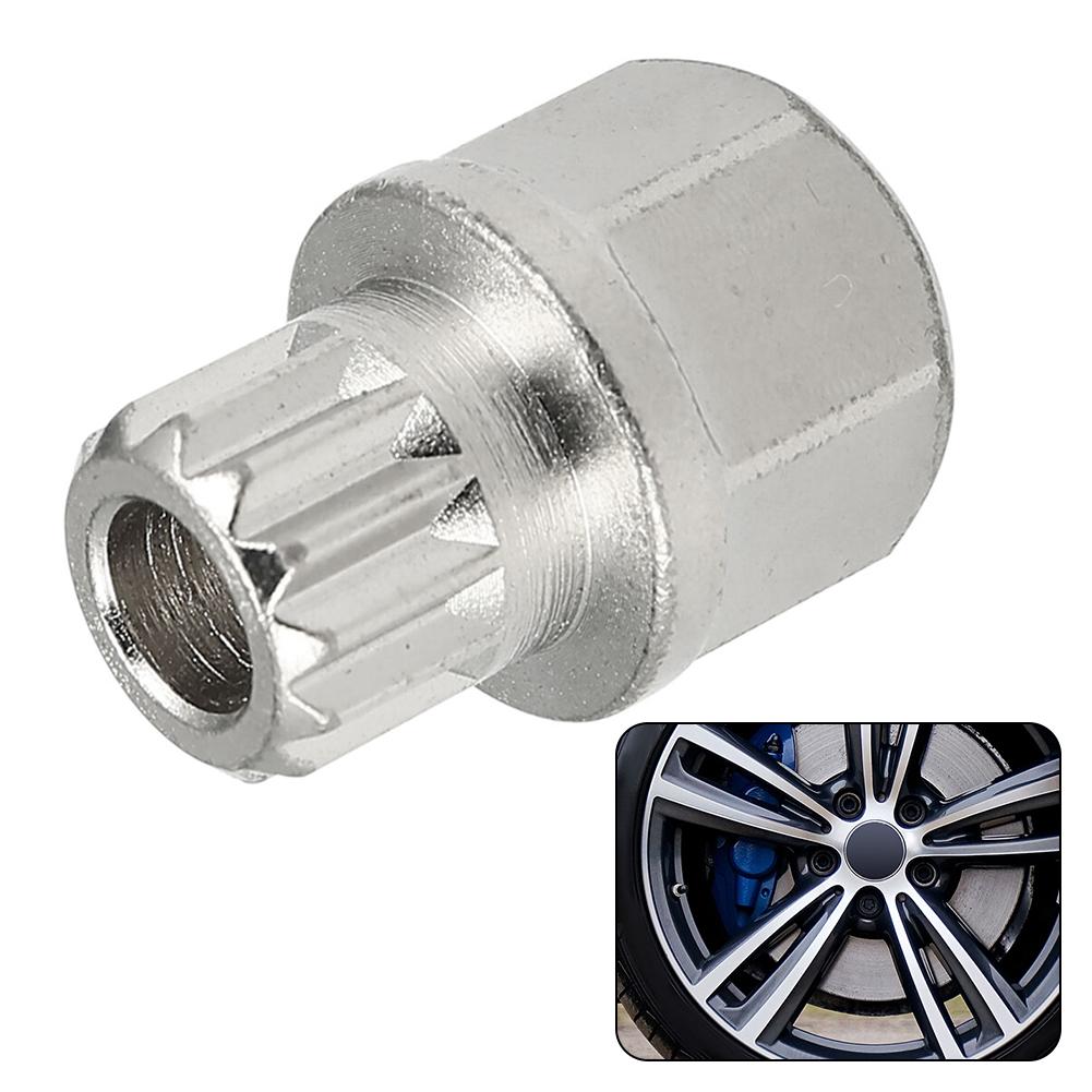 30/13PT 37/21PT Hollow Car Anti Theft Wheel Lock Lug Nut Screw Removal Key For BMW Wheel Lock Lug Nut Is Used To Remove Or Insta