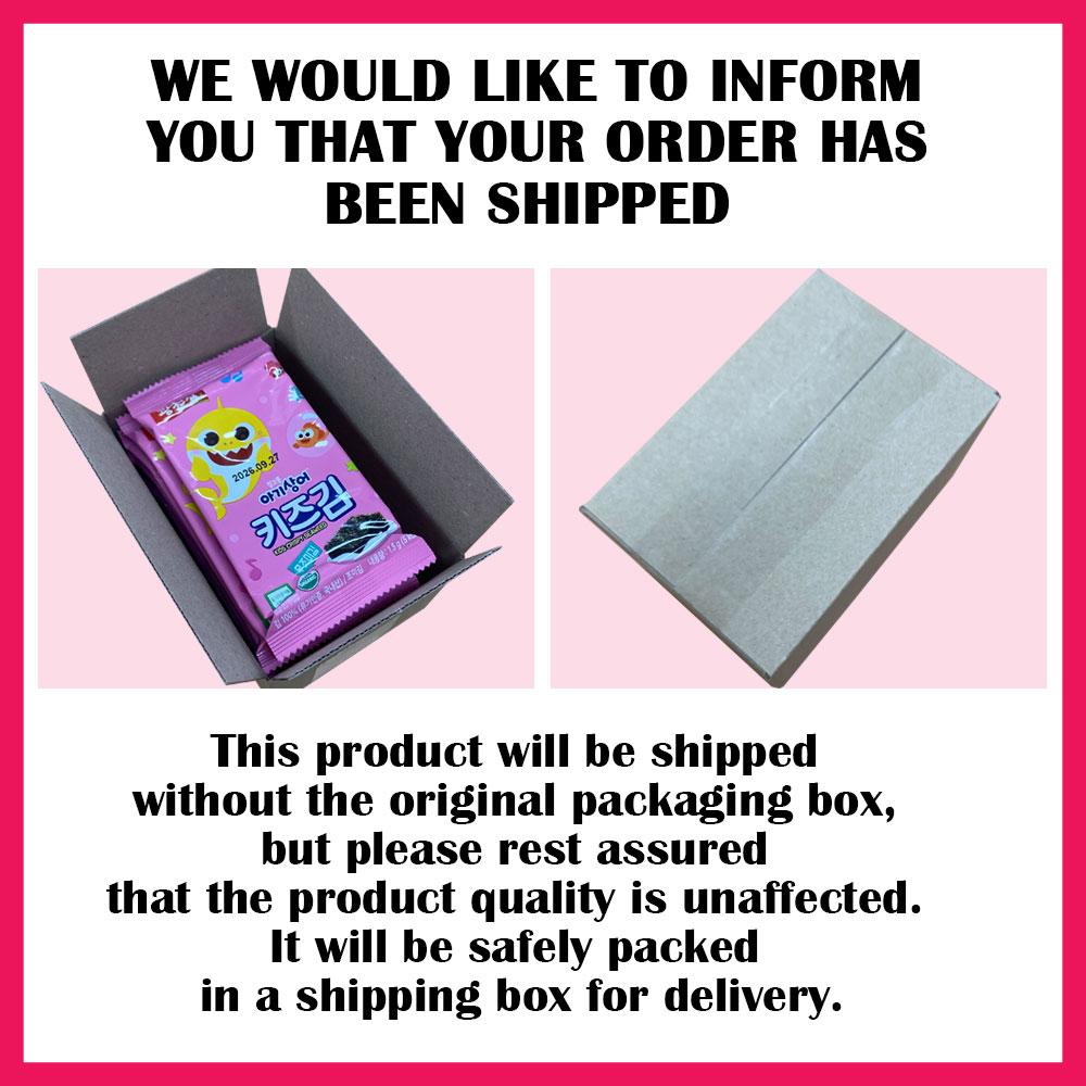 PINKFONG Baby Shark Organic Kids Seaweed – Low Salt, No Sugar Crispy Laver Snacks