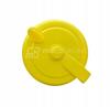 Lid for the frame of the garbage bag stand 120 l. Yellow