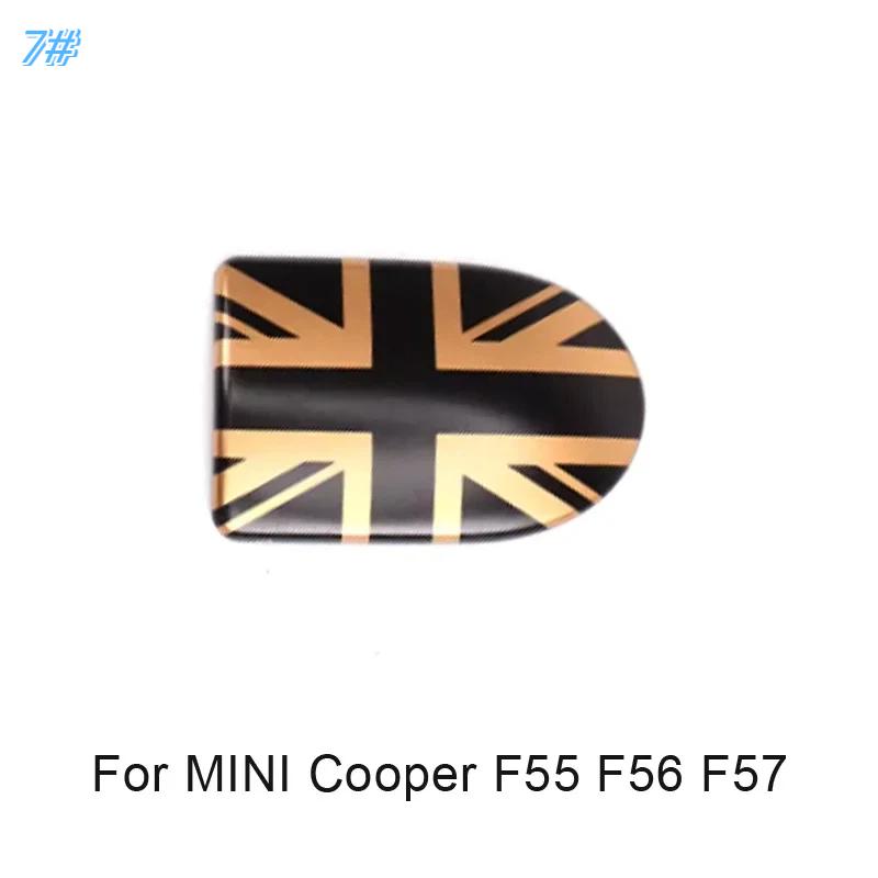 Black Flag Car Glove Box Handle Decorative Storage Box cover Sticker For MINI Clubman COOPER S F55 F56 F57 F54 F60 Car-Styling