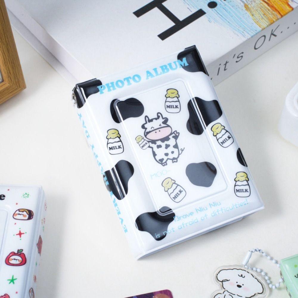 3 Inch Small Card Collection Book Cartoon Animals Picture Storage Holder  Idol Card