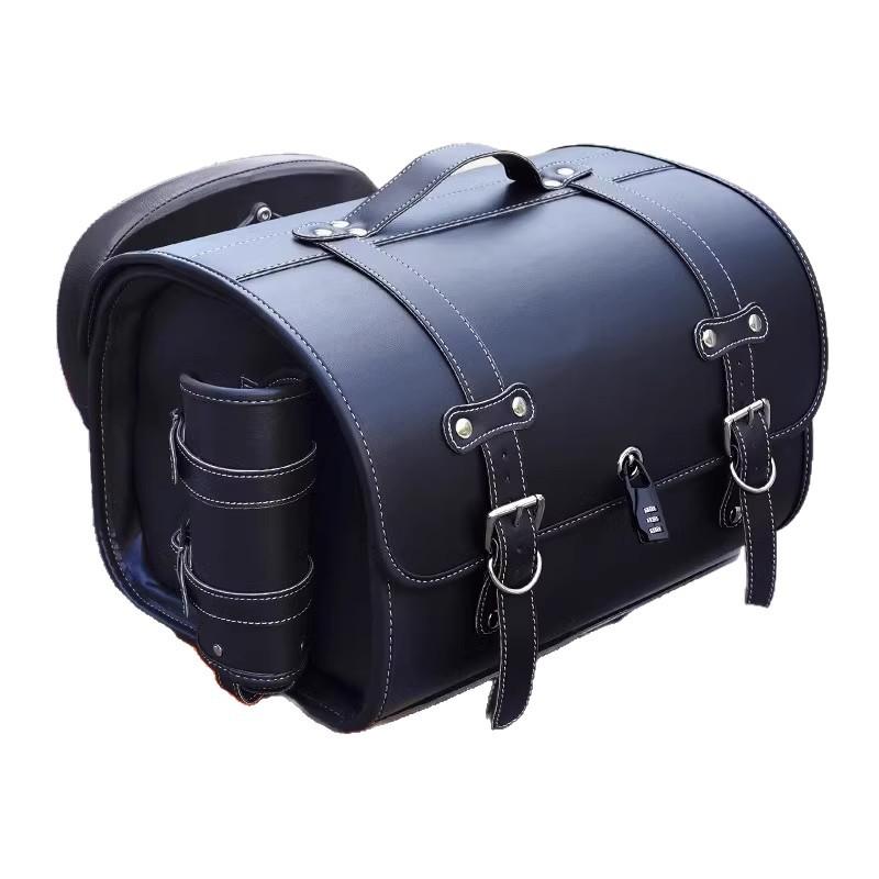 Victoria Retro Motorcycle Top Box, Large Capacity Universal Scooter Pedal Electric Bike Tail Bag