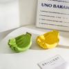 Stylish Banana Shaped Fruit Tray Decorative Ceramic Trays for Storage and Display of Fruits and Snacks in Homes and Restaurants