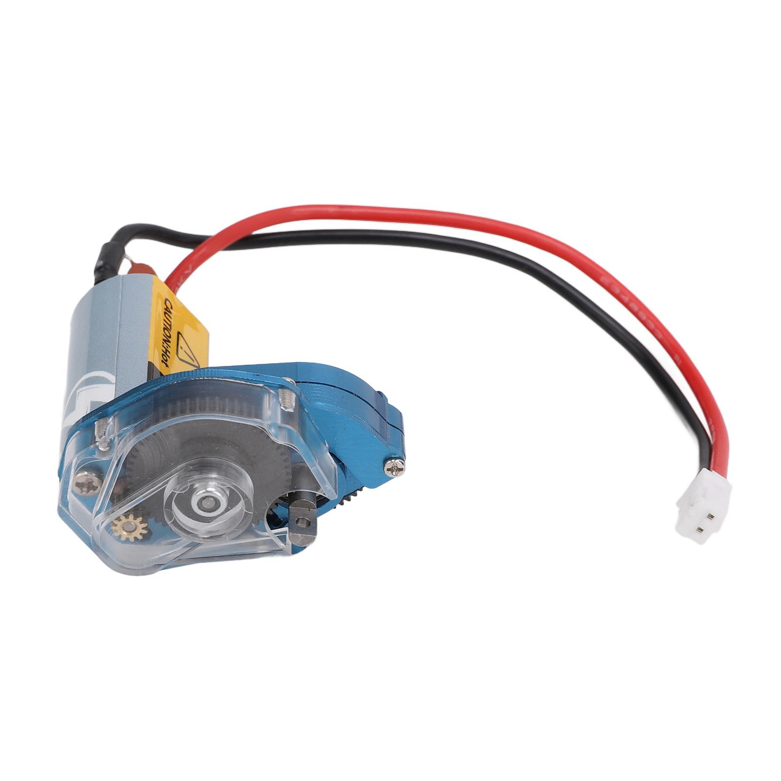 

RC Редуктор з двигуном 050 50T Металевий Пластиковий Прозорий Редуктор для Axial SCX24 124 синій