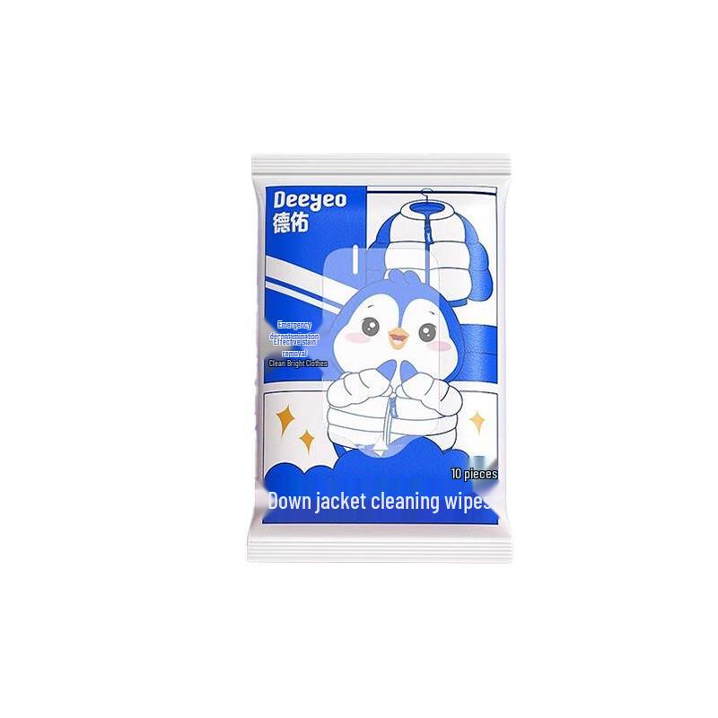DeYou No-Rinse Down Jacket Cleaning Wipes