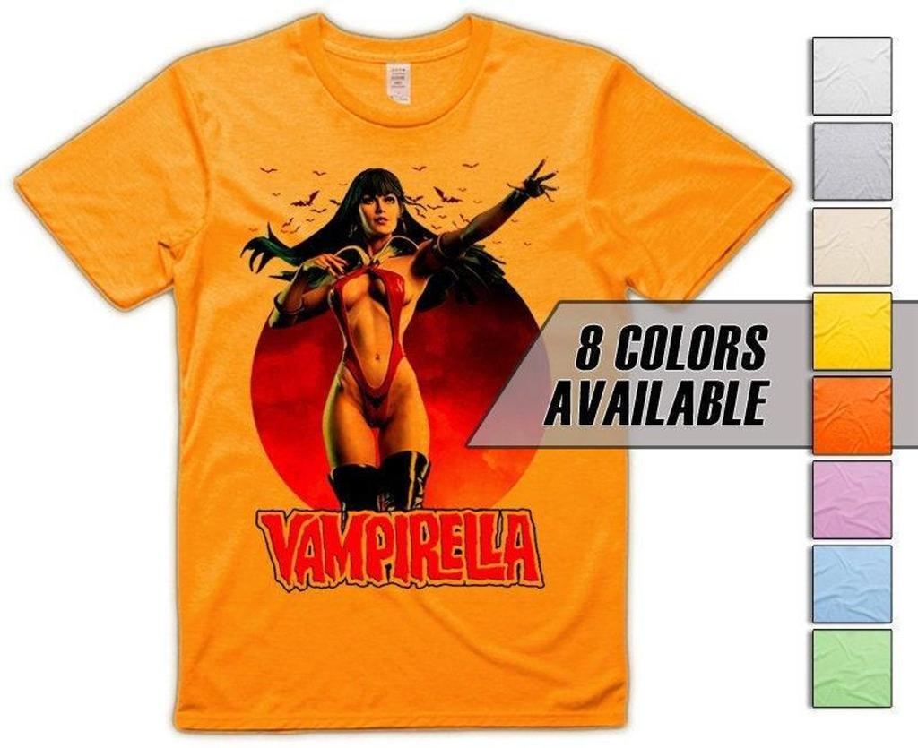 Vampirella V3 Men's T-Shirt All Sizes S-5XL 8 Colors Available