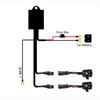 Motorcycle Fog Light Wires Switch 12V 24V Strobe Left And Right Strobe Spotlight Wire Harness Fog Light Driving Lamp Switch Wire