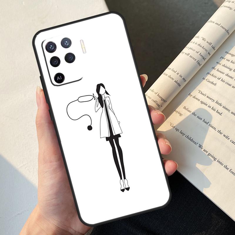 

Medical Doctor Nurse Case For Oppo A54 A74 A94 A17 A57 A77 A76 A16 A96 A18 A60 A80 A40 A38 A58 A78 A98 A15 A5 Pro OPPO A57s