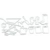 Watering Tool Metal Cutting Dies Stencils for DIY Scrapbooking Decorative Embossing Paper Cards Template Decor Die Cuts