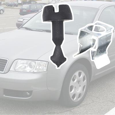 Copertura Superiore Motore Auto Clip Testata Cilindro Perno di Bloccaggio a Rotazione Viti Prigionieri di Tenuta Accessori Per A6 C4 C5 1995 - 2003 2004 2005