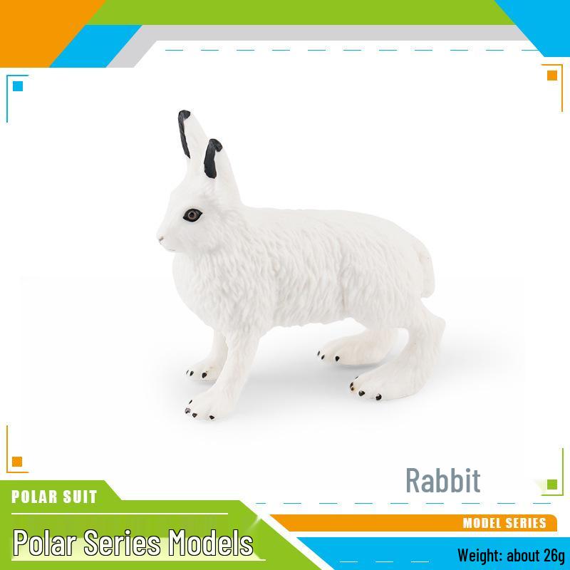 Popular Simulation Arctic Animal Figurines: Polar Bear, Fox, Seal, Walrus, Whale