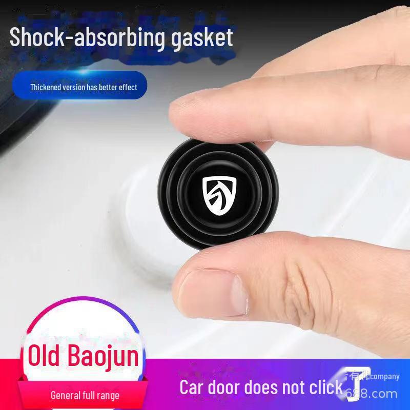 Car Door Anti-Collision Cushion: Shock-Absorbing, Sound-Insulating, Thickened Rubber Protection Patch