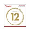 Fender 880L Coated Acoustic Guitar Light Dura-Tone 80/20 Strings, 12-52,