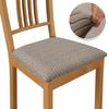 Real Waterproof Chair Cover Stretch Dining Room Seat Covers Chair Cheap Washable Jacquard Chair Covers For Home Hotel Kitchen
