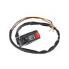 Motorcycle Switch Handlebar Mount Start Stop Kill On Off Button Side Switch 12V For Atv Motorcycles Scooters