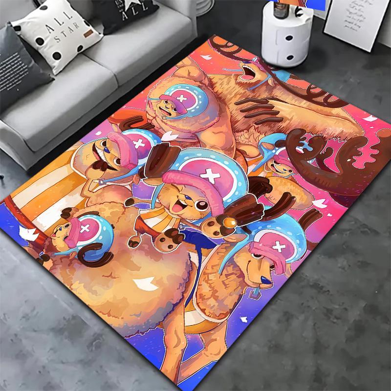 One Piece Tony Tony Chopper Carpet Rug For Living Room Bedroom Home Sofa Decoration Kids Play Nonslip Floor Mat