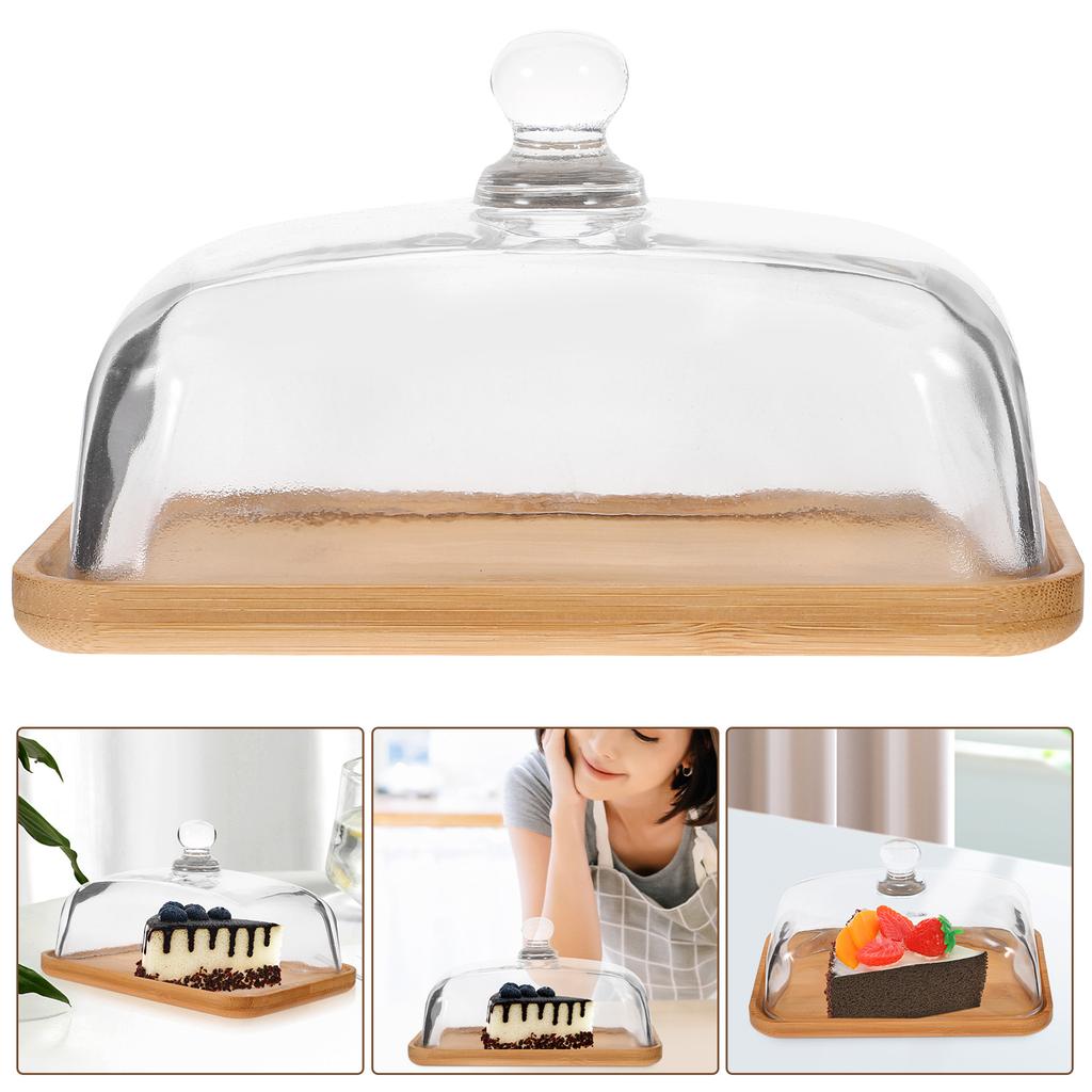 Convenient Dessert Tray Holder Multi-function Cake Pan Desktop Display Stand Plate Butterdish