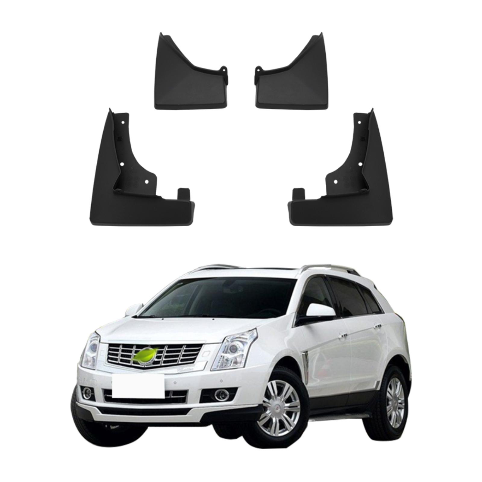 

4 шт. брызговики автомобильные брызговики совместимые с Cadillac SRX 2-го поколения 2008-2020 2016 2017 2018 2019 KD-09 чёрный
