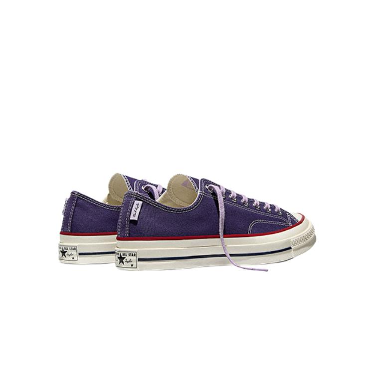 Converse Chuck 70 Canvas Shoes Unisex Low top Purple A18855C
