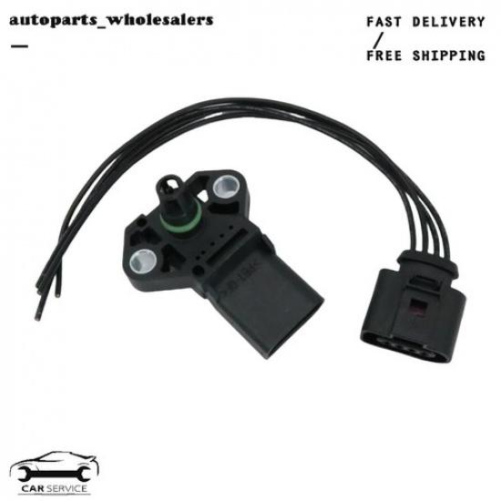 FIT Volkswagen Jetta 2006- Turbocharger Boost Sensor MAP Sensor W/Connector