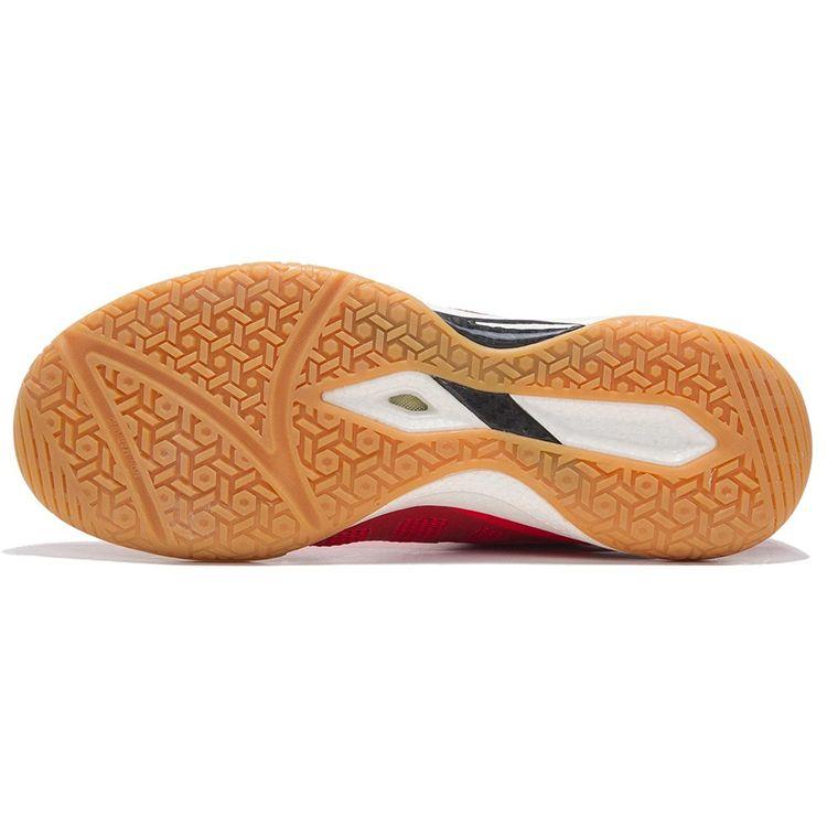 Li Ning Qilin 2.0 Stolní tenisové soutěžní tréninkové boty s nízkým profilem Pánská obuv Plamenně červená APPR001-1