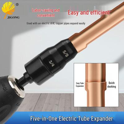 Five-in-One Hand Drill Steel Pipe Expander (6-19mm) with Tower Structure