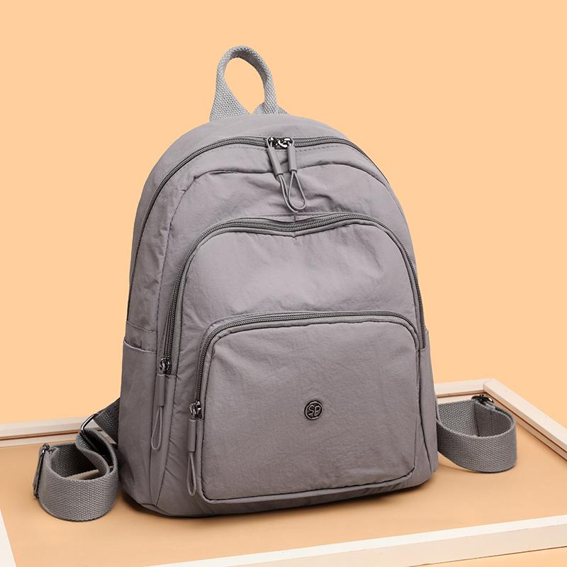 Mini Backpack Ultra-Light Travel Bag Unisex Multi-Compartment Backpack Student Schoolbag