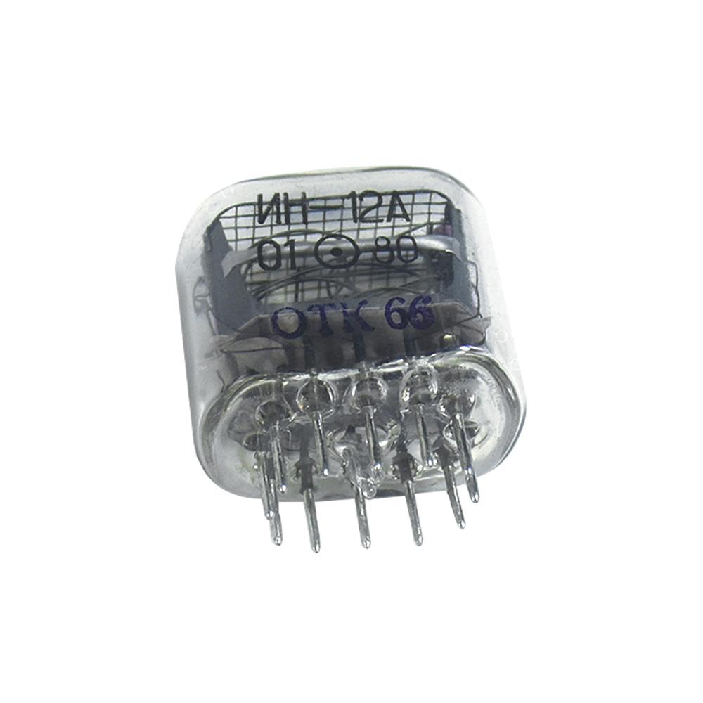 IN-12 IN12 Glow Tube with Decimal Point Glow Tubes Symbol Tube Nixie Tube Clock Glow Tube for Glow Clock Nixie Digital LED Clock