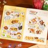 20 Sheets Sticker Book a Bite of Light Series PET Scrapbook Sticker DIY Cartoon Material Decorative Stickers Journal Decoration
