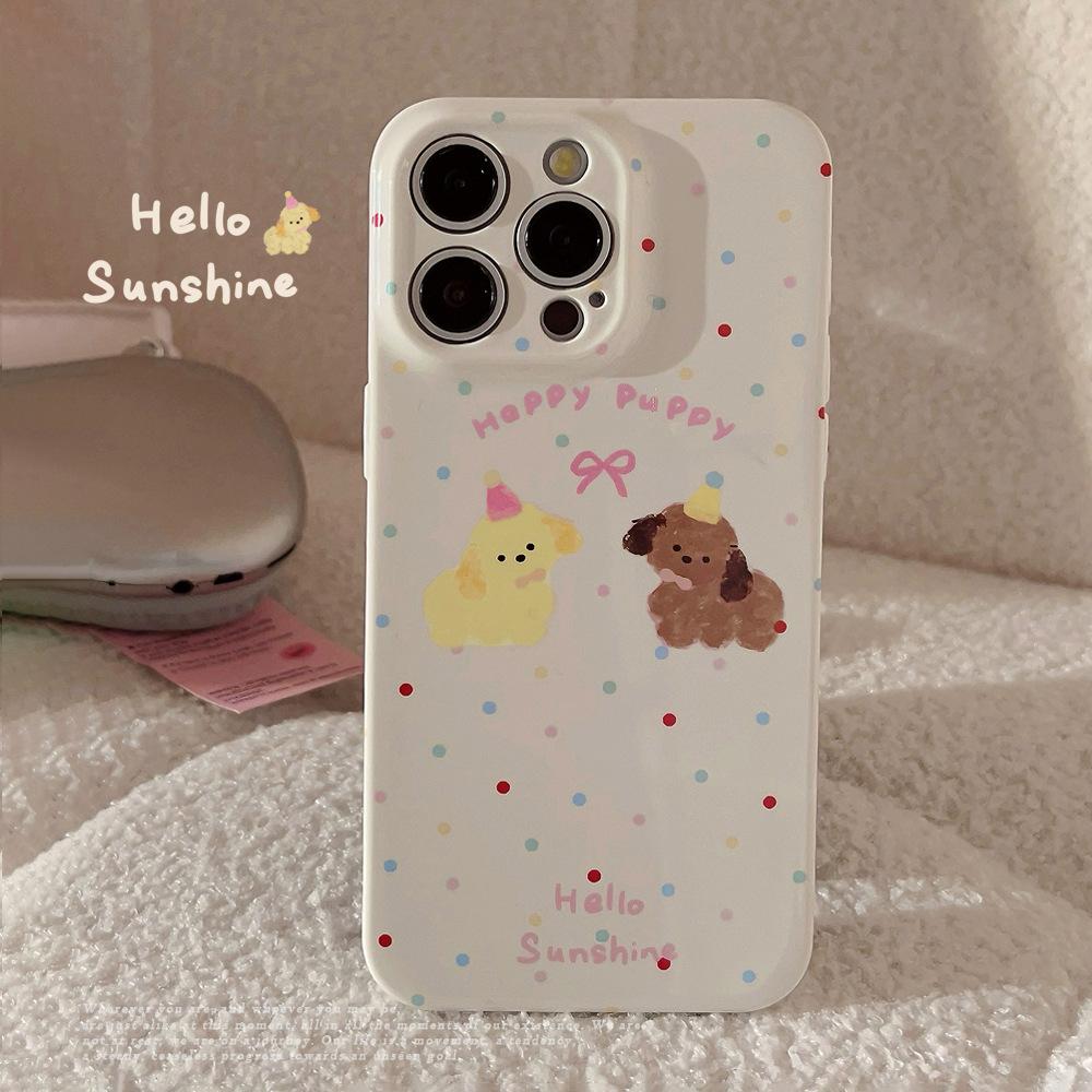 Cartoon Cute Puppy Case for iPhone 17 iPhone 17 Pro Max