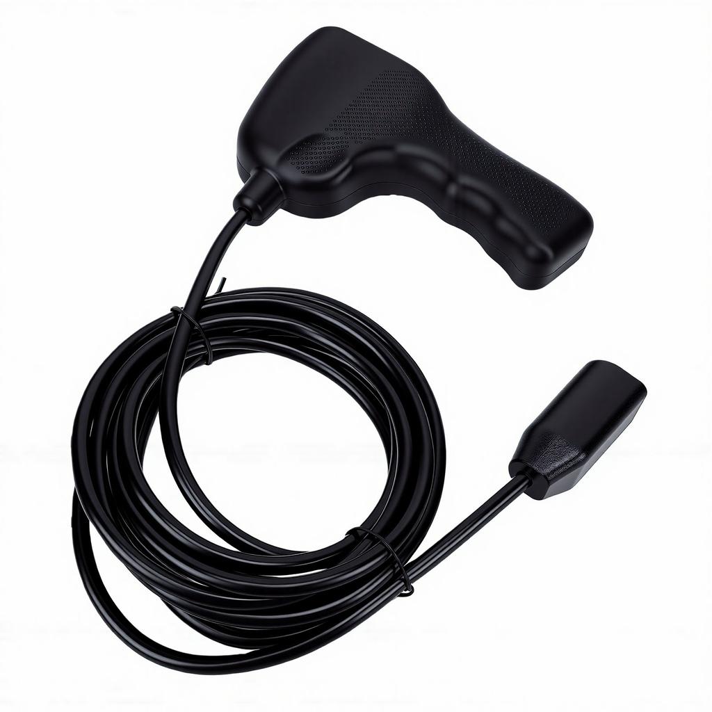 Einsteckbare Windenfernbedienung Handheld-Controller 83658 mit Gummigriff und 12 Fuß Kabel Ersatz für WARN 9.5ti 9.5cti und
