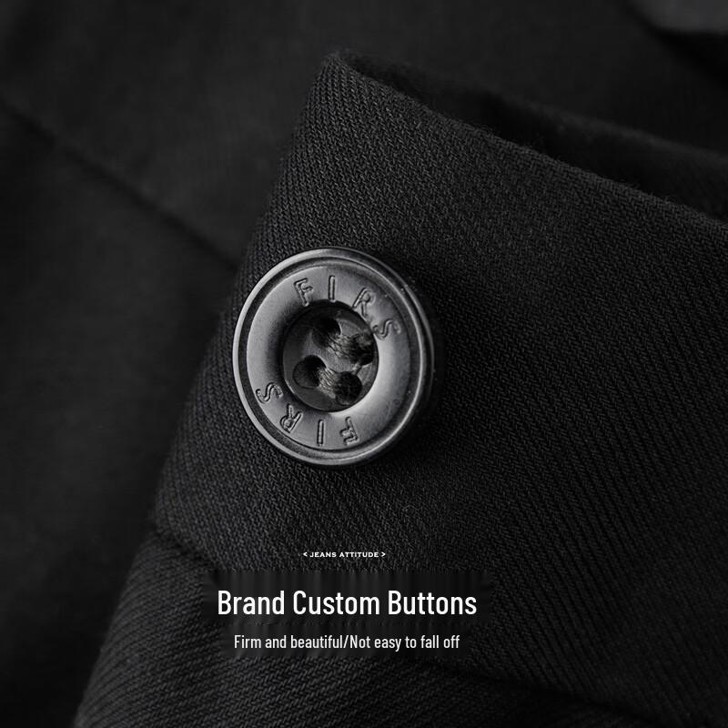 Men's Business Casual Straight-Fit Trousers