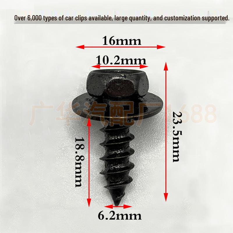 90159-60498 Wheel Screw Fastener Clip for Toyota Camry/Corolla Fender Liner Cover