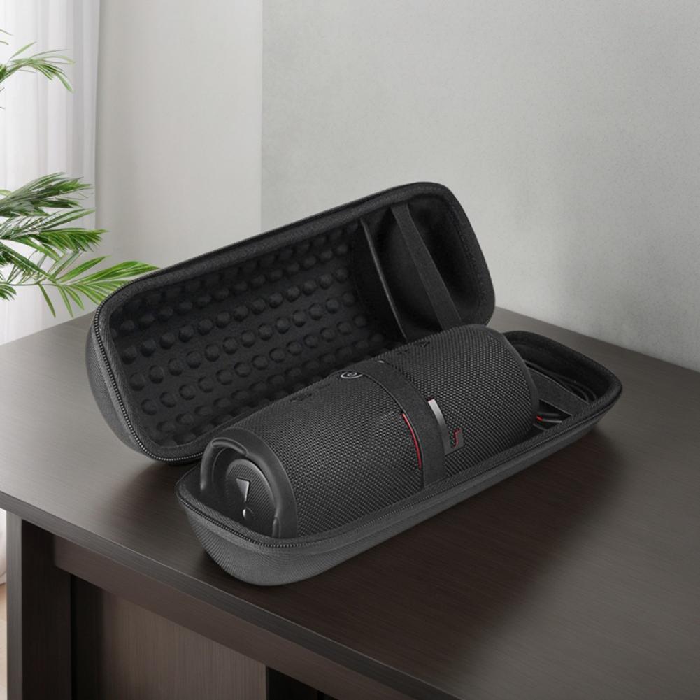 Portable Storage Bag Waterproof Hard Travel Case Shockproof Hard Shell Case Anti-Scratch for JBL Charge 5 Wireless Speaker