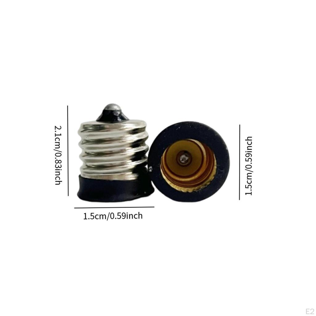 Bulb Base Converter Compact High Temperature Resistant Replace Adapter