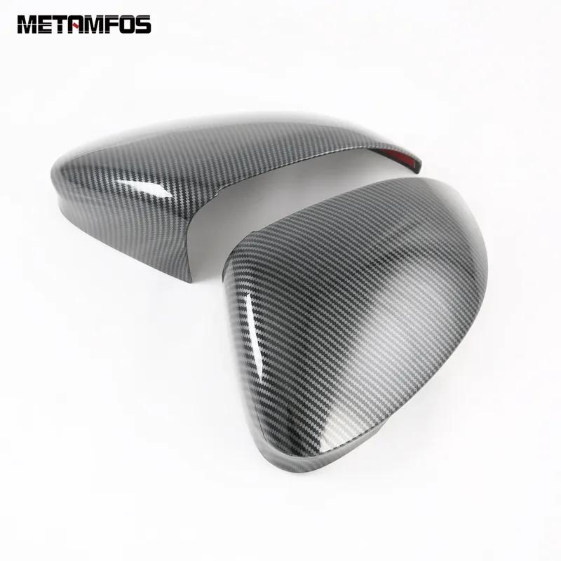 Car Accessories For Volkswagen VW Golf 8 MK8 Pro R -  2024 Exterior Chrome Rear View Side Door Mirror Cover Trim