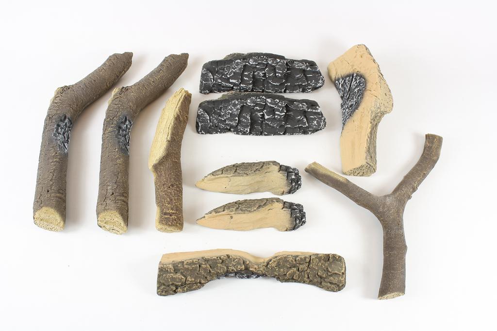 Keramiske tredekorasjonselementer for gasspatroner