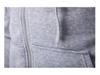 Cross-Border Men's Zipper Hoodie Fleece Pullover Cardigan, Customizable Logo, 2025 Model (W3841)