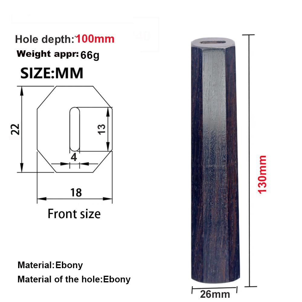 130mm Wooden Handles Octagonal Knife Handle For Japanese Style Kitchen Knives Chef Knife Repair Professional Handle
