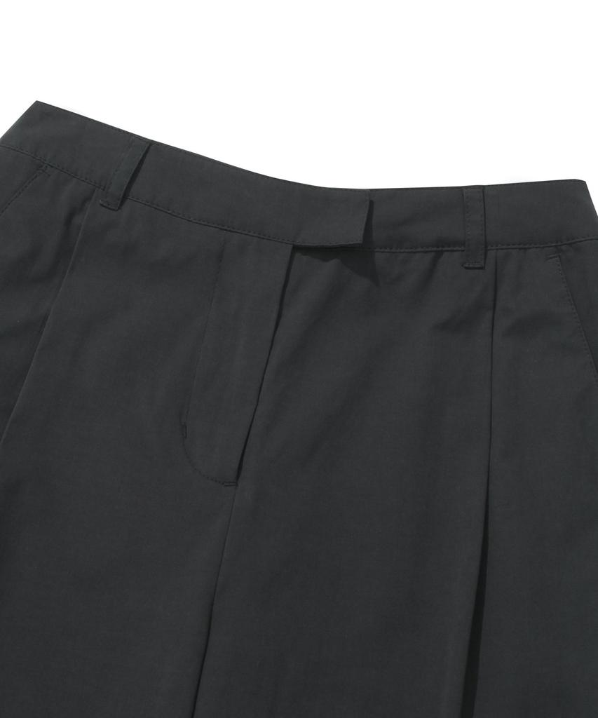 COVERNAT WOMAN Zipper Pocket Cargo Pants Black