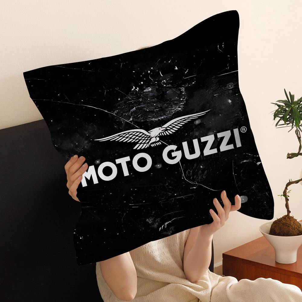 Moto Guzzi Motorcycle Office Cushion Pillowcase Car Cushion Cover45X45Cm Lumbar Pillowcase Sofa Pillowcover