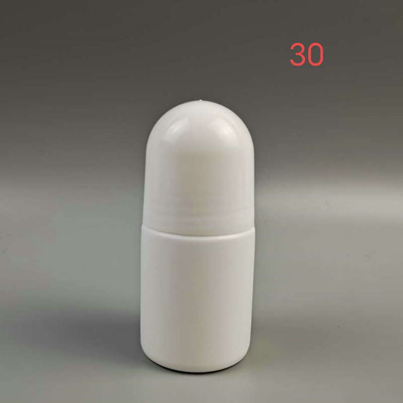 10 st 30/50/100 ML Tom påfyllningsbar rollerballflaska Plastrullflaskor för gör-det-själv-deodorant eteriska oljor Parfym Kosmetika