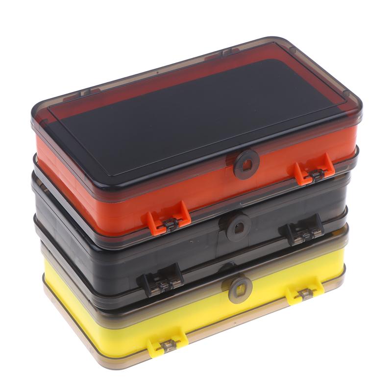 87Pcs/Set Portable Fishing Tackle Storage Box Double Layer Abs Bait Organizer With Dividers For Lures Hooks Water-Resistant