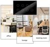 Zigbee 8-Way Smart Touch Panel Switch for Hotel Room Lights - Alexa Compatible Remote Wireless Control