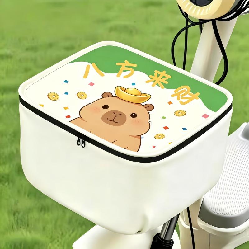 Universal Waterproof Cover for Electric Car, Motorcycle, and Bicycle Basket