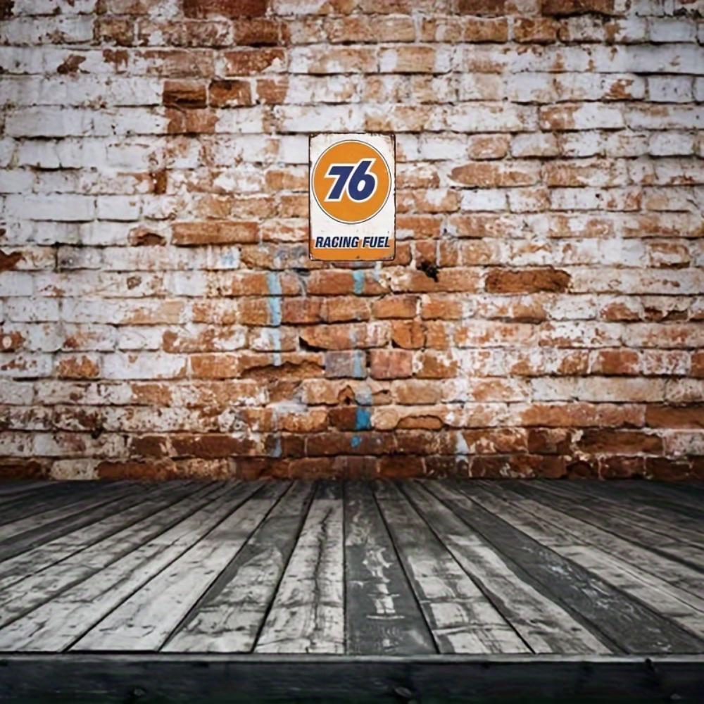 76 Racing Fuel Винтажная металлическая жестяная табличка - ретро-железная табличка — фото 3
