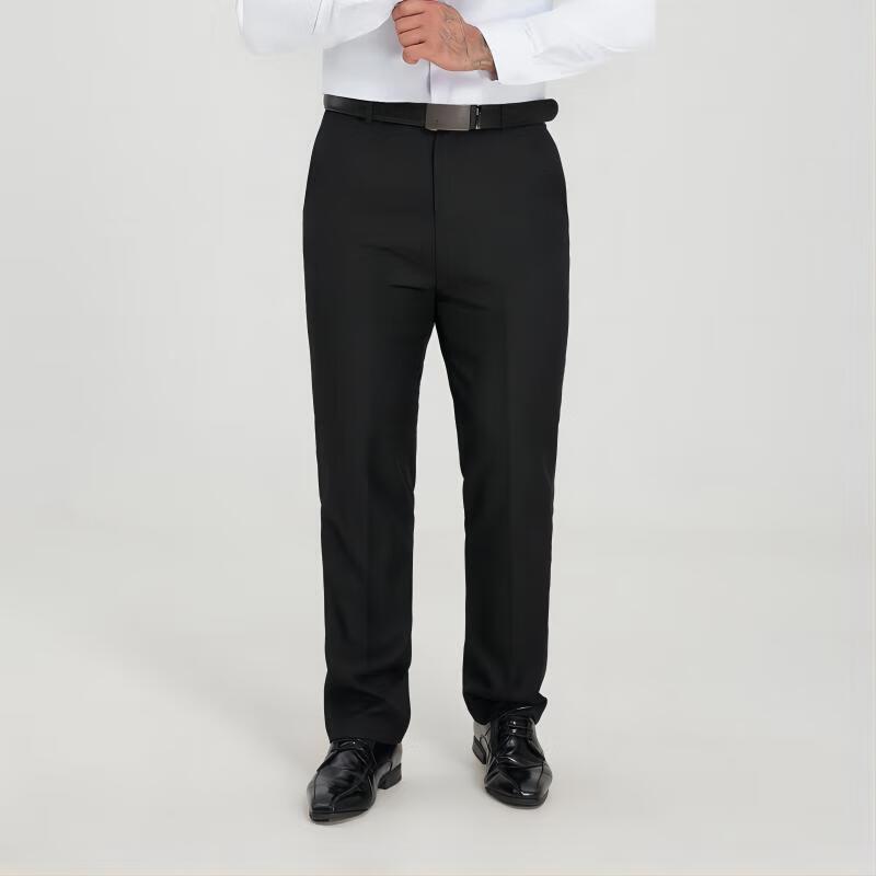 Men's Plus Size Business Formal Straight Fit Suit Pants