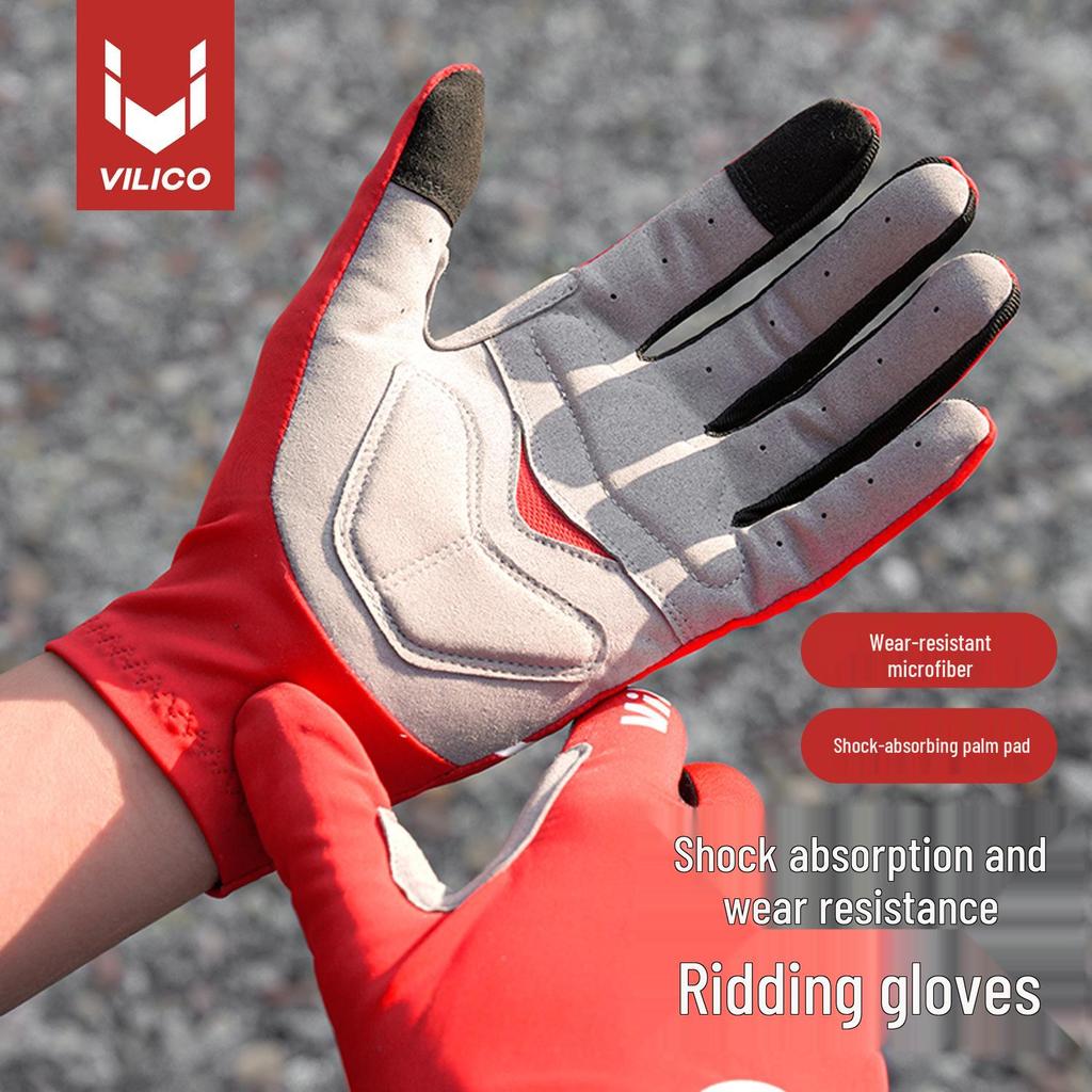 2025 Spring/Summer Thin Anti-Slip Shock-Absorbing Outdoor Cycling Gloves