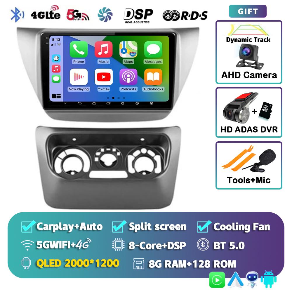 Android 14 Carplay Car Radio For Mitsubishi Lancer 9 CS 2000-2010 Multimedia Video Player Navigation Stereo 2Din 2 Din Head Unit