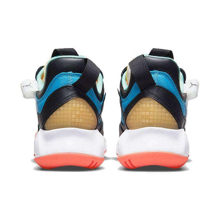 Air Jordan MA2 GS Black Light Blue Fury Kids Sneakers Multi-Color Green-Glow CW6594-043